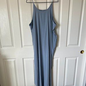 Athleta greyish blue maxi dress Size 2X